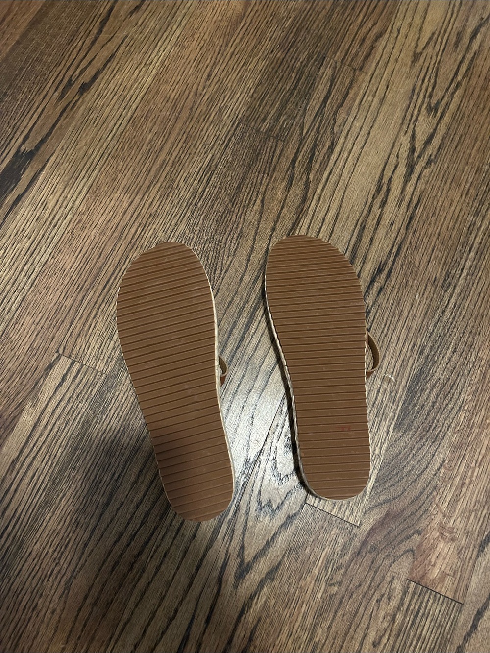 Reef Brown Espadrille Platform Thong Sandals - Picture 7 of 7